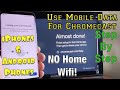 How to Use Phones Mobile Data (NOT Home Wifi Network) on Google Chromecast (STEP BY STEP)