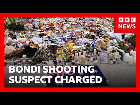 Video | Bondi shooting suspect Naveed Akram charged with 15 counts of murder | BBC News