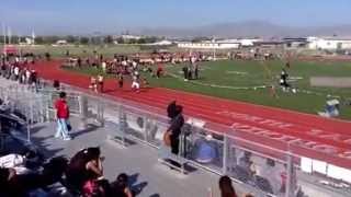 100m dash sophomore Skye Keller 11.3