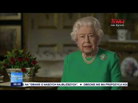 Orędzie do narodu królowej Wielkiej Brytanii