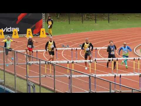 100m com Barreiras masc cat 60 anos Master Pta 2022