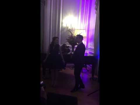 ESCKAZ in Vienna: UK embassy reception Electro Velvet