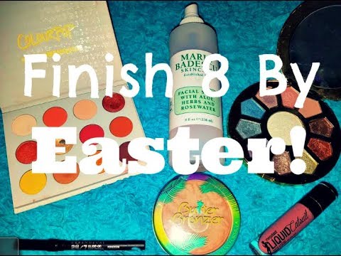 Finish 8 By Easter INTRO! | Project Pan Collab Video