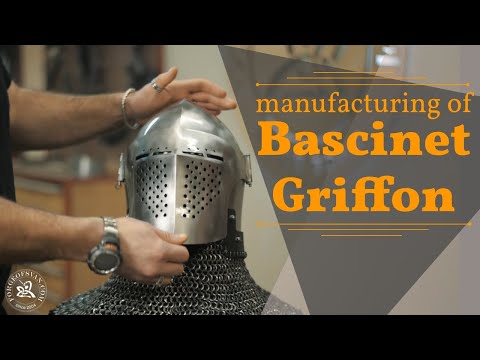 How we make the Bascinet Spoleto Helmet | manufacturing