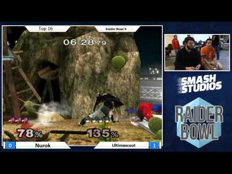 Raider Bowl 4 - Nurok (Falco) vs Ultimascout (Marth) - Top 16