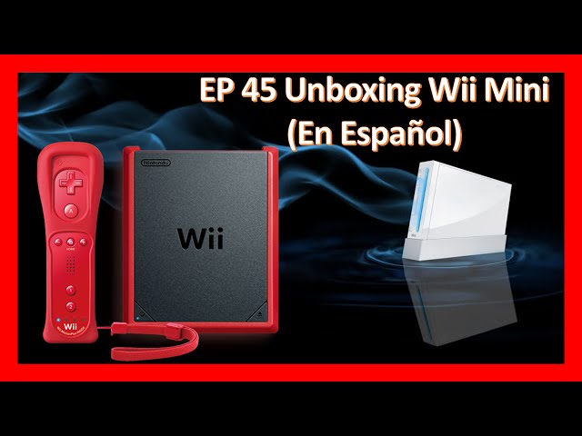 Vídeo relacionado con Nintendo Wii Mini Roja con Mario Kart [Importación Alemana]