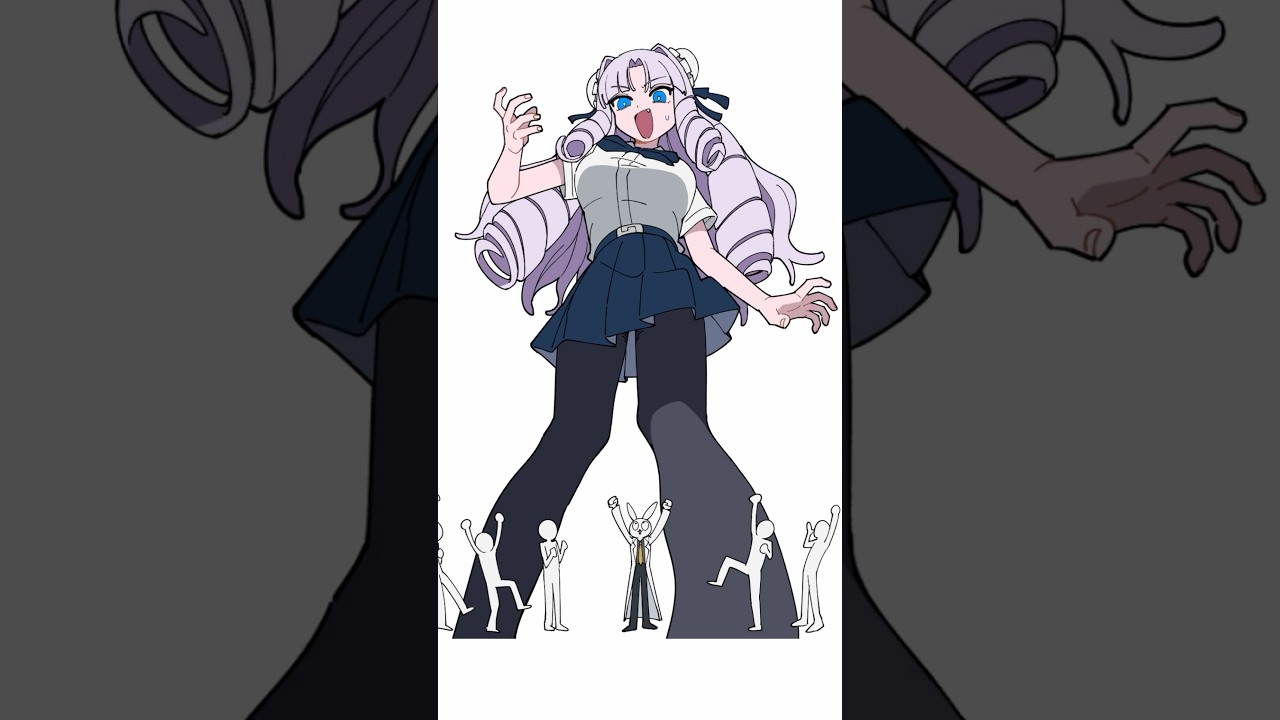 【ジャイアントお嬢様】富士動機子描きました。