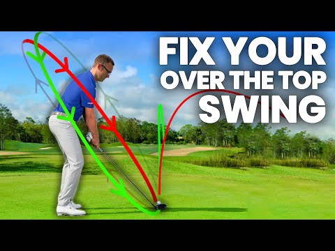 HOW TO FIX YOUR OVER THE TOP GOLF SWING IN 5 DAYS !
