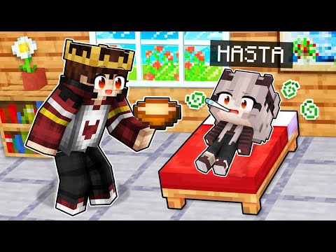 POFUDUK HASTA OLDU 🤢 - Minecraft
