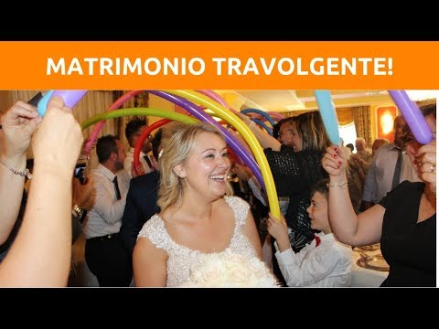 Matrimonio Travolgente - Ingresso Sposi con Palloncini - Musica Matrimonio - Animazione Divertente