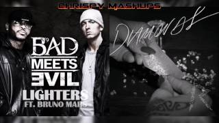 Bad Meets Evil & Rihanna - Lighters / Diamonds Mashup (Ft. Bruno Mars)