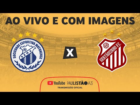 JOGO COMPLETO: MATONENSE X SERTÃOZINHO | RODADA 4 | 1ª FASE | PAULISTÃO A3 2023