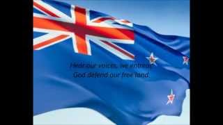 New Zealand National Anthem - &quot;God Defend New Zealand / Aotearoa&quot; (MI/EN)
