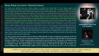 Keep Away (Lou Reed / Michael Fonfara) - Lou Reed y Cía