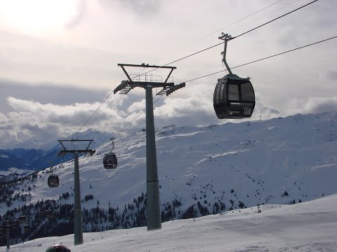 8-EUB Gondelbahn Arena Express Flims - Plaun - Scansinas - Nagens (CH)