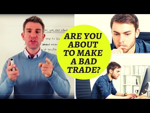 7 Warning Signs You are About to Make a Bad Trade 🚨 Video