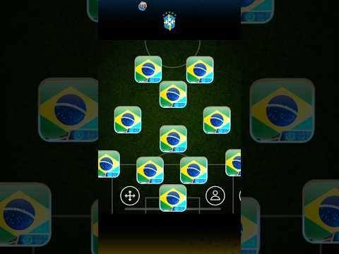 🔥 Max Rated 🇧🇷 Brazil Squad in eFootball 2025! | Legends ⚽