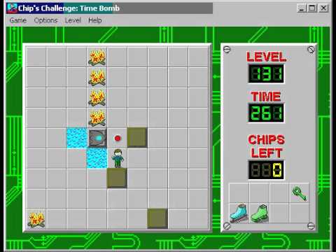 CCLP2 level 131 solution - 241 seconds