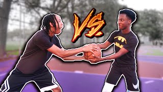 1V1 BASKETBALL VS MY NEPHEW! *Gets Intense*