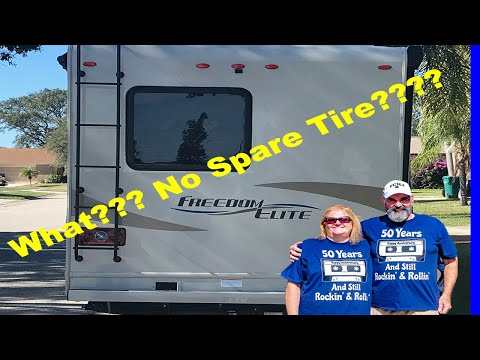 RV Spare Tire Solution For Class C RV Flat Tire no spare? Innovative& Inexpensive RVSpareTireBracket