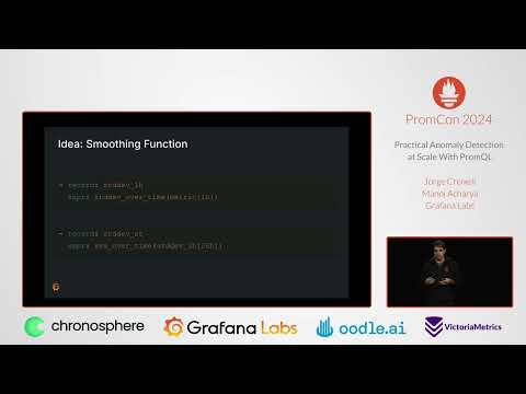 PromCon 2024 - Practical Anomaly Detection at Scale With PromQL