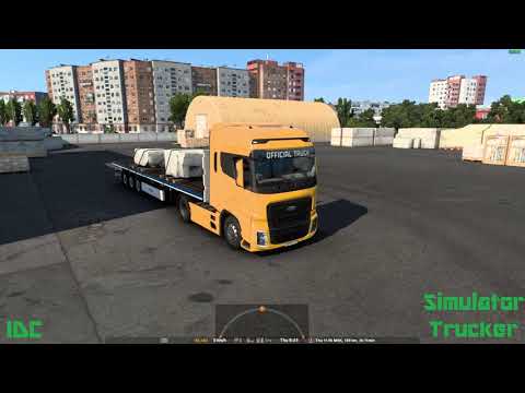 Sosnovy Bor (RU) to Kouvola (FI). Euro Truck Simulator with Realistic Economy Day 4 Timelapse