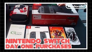Things to buy for the Nintendo Switch Day One