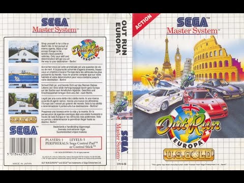 Outrun Europa SEGA Master System Complete Soundtrack CD