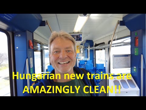 Hungarian State Railways are SOOO Clean and Nice!!  WOW! - Hungary - ECTV
