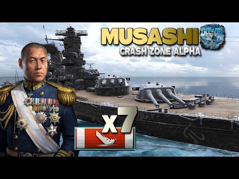 Battleship Musashi: YAMAMOTO 297k damage - World of Warships