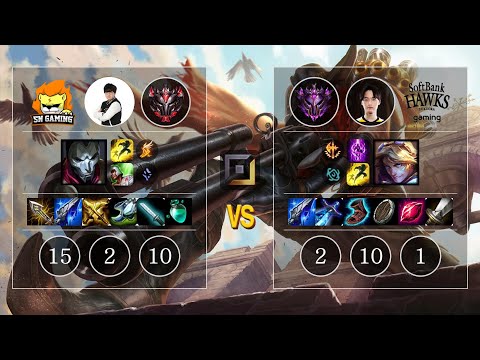 SN Fury Jhin vs SHG Honey Ezreal Bot - KR GrandMaster Patch 10.10