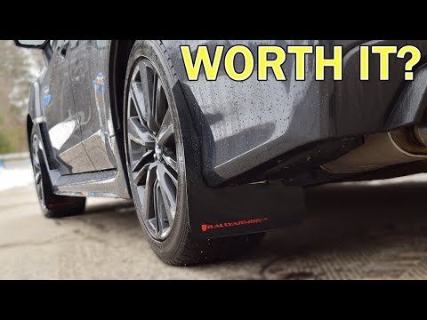 Rally Armor Mud Flaps On My 2015 Subaru WRX: Long Term Review | WRX VLOG 33