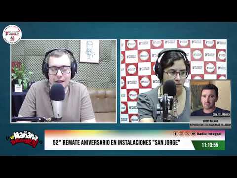 Ulises Balmas, de Haciendas Villaguay - Remate Aniversario en Instalaciones "San Jorge" de Durazno