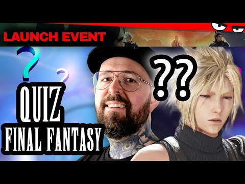 Video Thumbnail: Bist du Team AERITH oder TIFA? Das große FF7 REBIRTH Glaubensfragen-Quiz! | Launch-Event 2/3