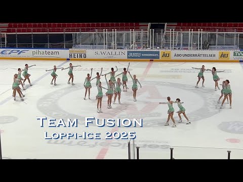 Team Fusion - Loppi-Ice 2025 - Synchronized skating