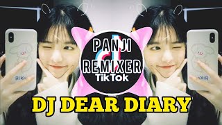 Download lagu DJ DEAR DIARY SLOW BASS TIKTOK VIRAL 🎶 FULL BASS (PANJI REMIXER) mp3