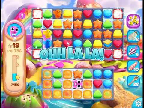 Cookie Jam Blast Level 756 - NO BOOSTERS 🍪 | SKILLGAMING ✔️