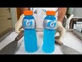 Gatorade BLUE BOLT ICE CREAM ROLLS SATISFYING ASMR VIDEO
