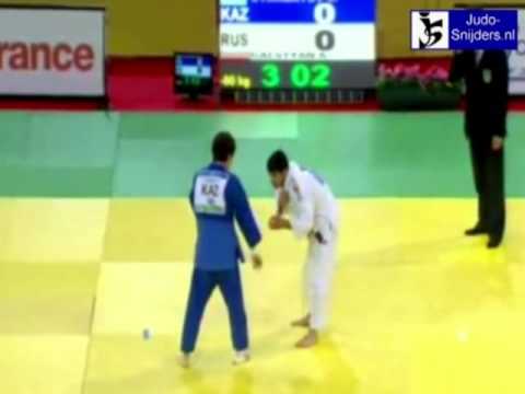 Judo 2009 Paris: Utarbayev (KAZ) - Galstyan (RUS) [-60kg].
