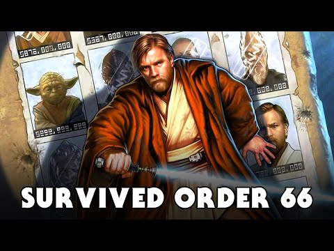 ALL Jedi Who SURVIVED Order 66 (Canon)