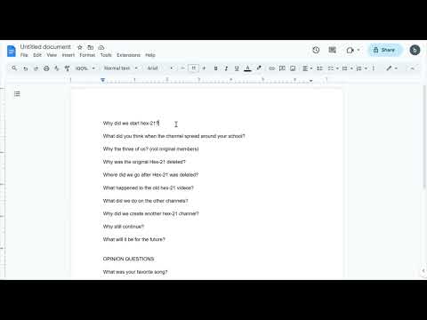 Hex-21 Question Podcast