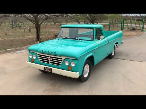 1963 Dodge D100 (CC-1706108) for sale in Fredericksburg, Texas