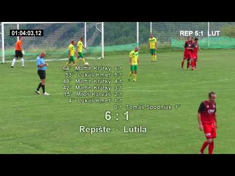 27.8.2017 Repište - Lutila 9:1 (3:1) GÓLY
