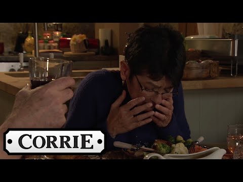 Geoff Makes Yasmeen Eat Her Pet Chicken | Coronation Street