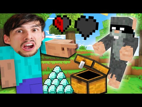 UN LADRO è ENTRATO NEL MIO MONDO HARDCORE!! | Minecraft Hardcore ORIGINI #2