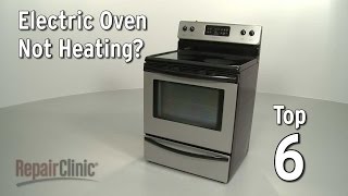 Electric Oven Won't Heat — Electric Range Troubleshooting