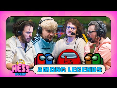 Le MEILLEUR CONCEPT sur LEAGUE OF LEGENDS - AMONG LEGENDS HESS EVENT