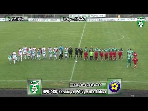 Sezóna 2010/2011 15. kolo - MFK OKD Karviná vs. FC Vysočina Jihlava 2:1 (0:1)