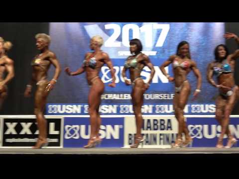 Comparisons - Miss Trained Figure - USN NABBA Britain Final 2017