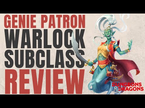 Genie Warlock - D&D 5e Subclass Series